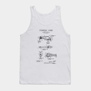 Fishing Lure Patent Tank Top